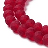 Transparent Glass Beads Strands LS-EGLA-A034-T3mm-MD07-4