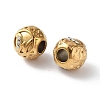 Ion Plating(IP) 304 Stainless Steel Rhinestone European Beads STAS-A092-10W-G-2