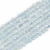Natural Aquamarine Beads Strands X-G-S300-31-2mm-1