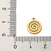 304 Stainless Steel Pendants STAS-O005-22G-3