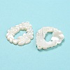 Natural Sea White Shell Pendants SHEL-D079-03-3