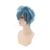 Short Blue Anime Cosplay Wigs OHAR-I015-15-3