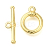 Brass Toggle Clasps KK-B121-03G-2