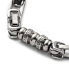 304 Stainless Steel Link Chain Bracelet for Men Women BJEW-Z023-19P-2