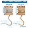 4 Yards 2 Colors Rhinestone Cup Chains FIND-CD0001-17-2