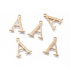 304 Stainless Steel Charms STAS-L263-01G-1