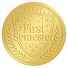 Plastic Self Adhesive Gold Foil Embossed Stickers DIY-WH0211-218-1