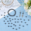 60Pcs Non-magnetic Synthetic Hematite Beads G-BBC0001-54-3
