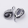 Synthetic Blue Goldstone Pendants X-G-E442-04I-2
