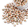 6/0 Opaque Colours Seep Glass Seed Beads SEED-F003-04A-07-1