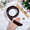 Cowhide Leather Crocodile Skin Pattern Waist Belts for Men AJEW-WH20020-437A-3
