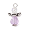 Transparent Acrylic Pendants PALLOY-JF04252-3