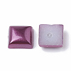 ABS Plastic Imitation Pearl Cabochons SACR-R748-6x6mm-Z20-2