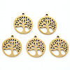 304 Stainless Steel Pendants LS-X-STAS-N092-09G-1