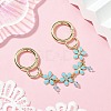 Zinc Alloy Spring Gate Rings Bag Extension Chains AJEW-BA00142-03-2