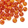 Resin Imitation Amber Beads CRES-TA0001-17-24