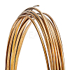 Half Round Brass Wire for Jewelry Making CWIR-WH0003-02G-4