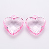 Transparent Acrylic Pendants TACR-T024-03B-903-2