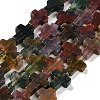Natural Indian Agate Beads Strands G-I337-A04-01-2