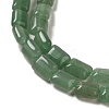 Natural Green Aventurine Beads Strands G-G085-A10-01-3