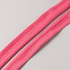 Flat Polyester Elastic Lip Trim Cord EW-WH0014-06C-1