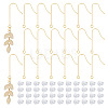 80Pcs 316 Surgical Stainless Steel Earring Hooks STAS-UN0047-66-1