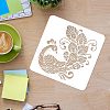 Plastic Reusable Drawing Painting Stencils Templates DIY-WH0172-268-3