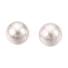 925 Sterling Silver Beads STER-T002-232S-4mm-3
