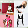 Turkey Feather Ornament Accessories AJEW-WH20018-91B-4
