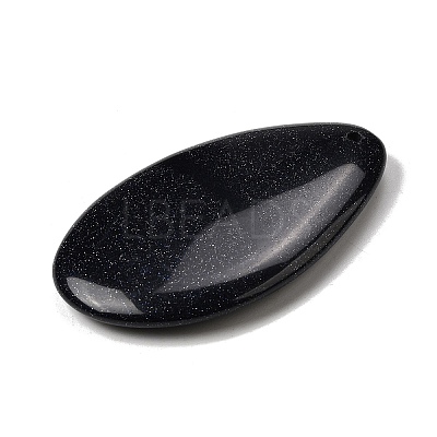 Synthetic Blue Goldstone Big Pendants G-F820-05A-06-1