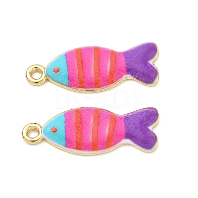 Printed Brass Pendants KK-CBA42CA-06G-06-1