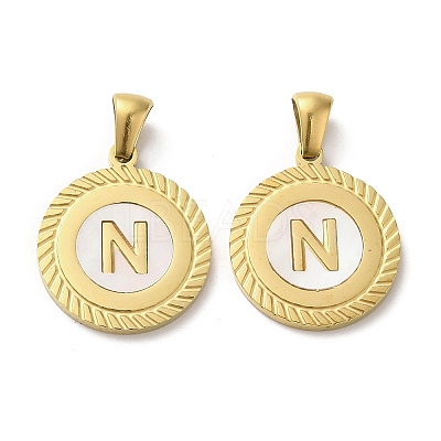 Ion Plating(IP) 304 Stainless Steel Pendants STAS-I204-N-G-1
