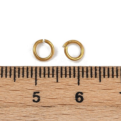 304 Stainless Steel Open Jump Rings STAS-Z137-01G-02-1