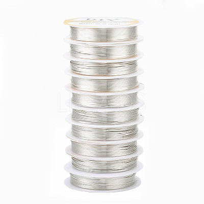 Round Copper Jewelry Wire CWIR-Q006-0.8mm-S-1