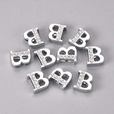 Alloy Slide Charms PALLOY-WH0066-21B-1