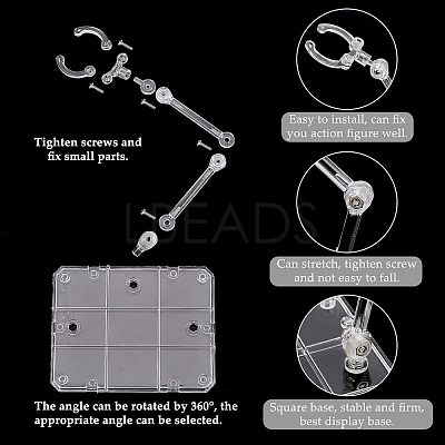 Plastic Humanoid Stand Support ODIS-FH0001-11-1