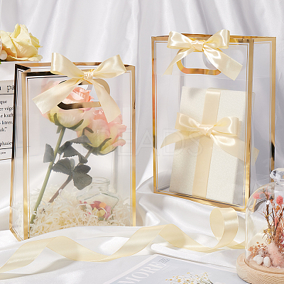 12Pcs Rectangle Plastic Gift Bags ABAG-SP0001-07D-1