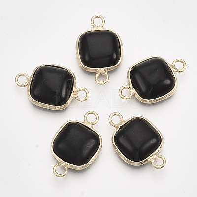 Natural Black Stone Links G-S344-69N-1