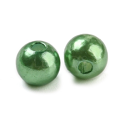 Imitation Pearl Acrylic Beads PL609-11-01-1
