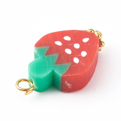 Polymer Clay Pendants PALLOY-JF00684-1