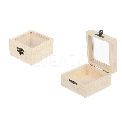 Wooden Storage Boxes WOCR-PW0001-049A-01-1