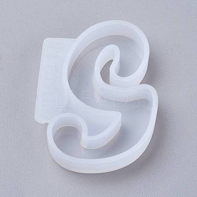 Letter DIY Silicone Molds X-DIY-I034-08S-1