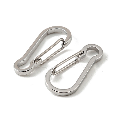 304 Stainless Steel Rock Climbing Carabiners STAS-F364-02P-01-1
