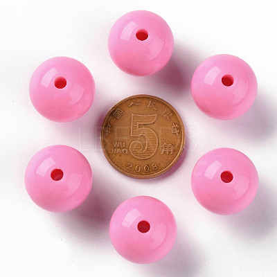 Opaque Acrylic Beads MACR-S370-C16mm-A02-1