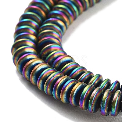 Electroplated Synthetic Non-magnetic Hematite Beads Strands G-P545-A01-01G-1