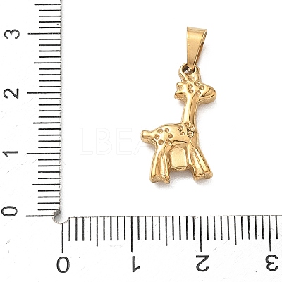 304 Stainless Steel Pendants STAS-B141-01A-G-1
