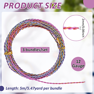 3 Bundles Aluminum Wire ALUM-PH0001-13-1