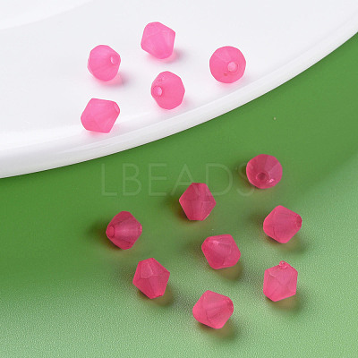 Frosted Acrylic Beads MACR-S373-61K-09-1