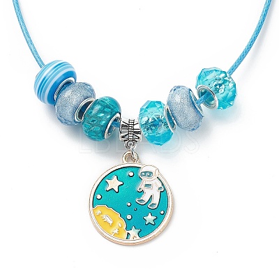 DIY European Bracelet Necklace Making Kit for Kid DIY-G085-01E-1