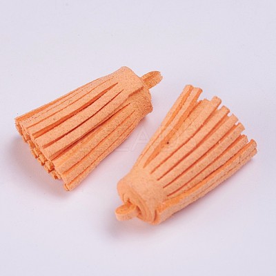 Faux Suede Tassel Pendant Decorations FIND-P028-04-1